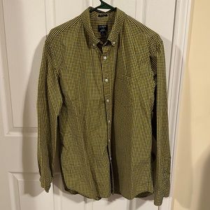 JCrew Men’s Flex Washed Button Down Long Sleeve Shirt Size: Large